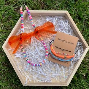 Summer Set- Sunglasses, Necklace, and Bracelets